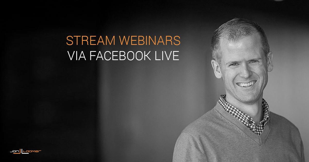 Facebook Live Webinars