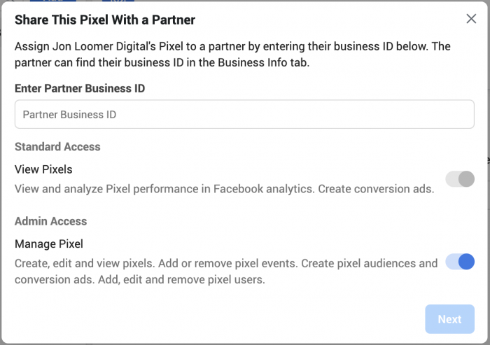 Facebook Business Manager