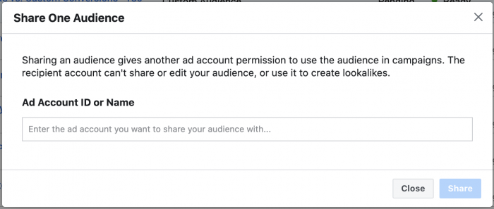 Facebook Website Custom Audiences