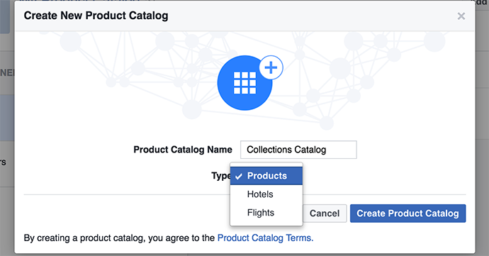 Facebook Product Catalog