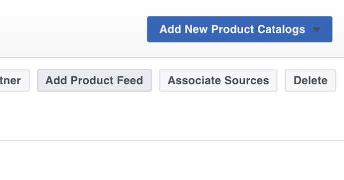 Facebook Product Catalog