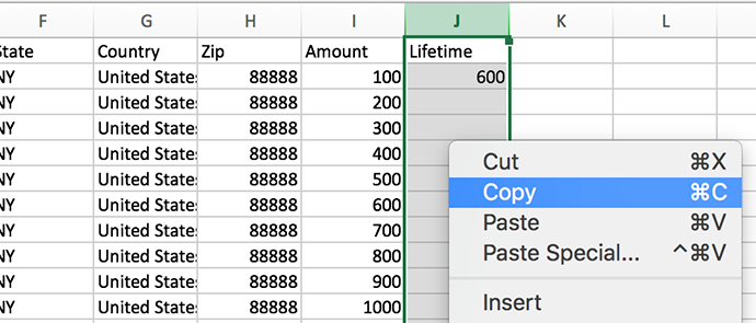 Customer Lifetime Value Report