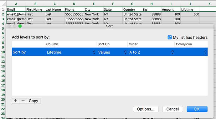 Customer Lifetime Value Report