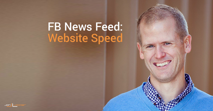 Facebook News Feed Website Speed