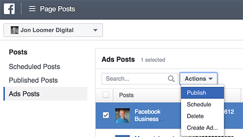 Facebook Ad Edit Link Preview