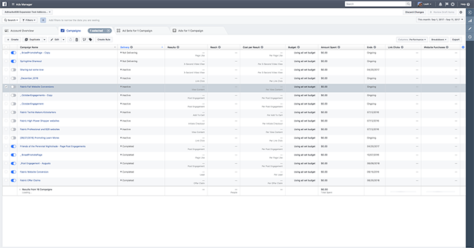 Facebook Ads Manager Ads Report