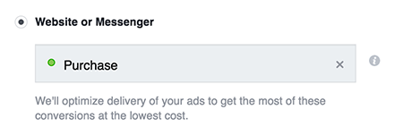 Facebook Conversion Optimization