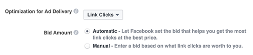 Facebook Conversion Optimization