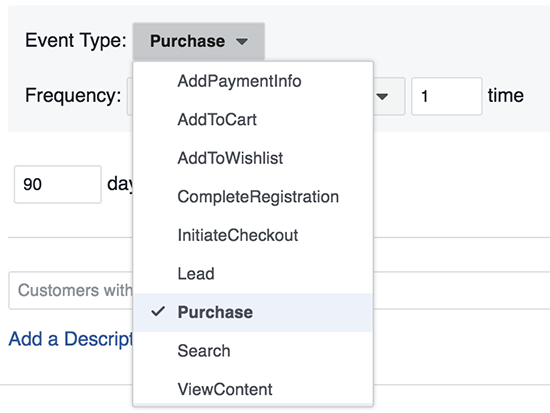 Facebook Offline Events Custom Audiences