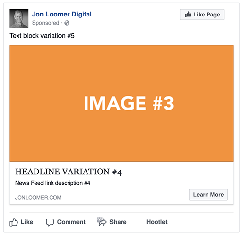 Facebook Dynamic Creative