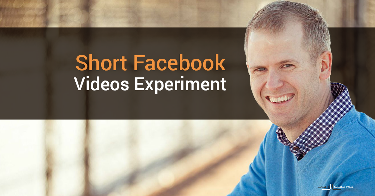 Short Facebook Videos Experiment