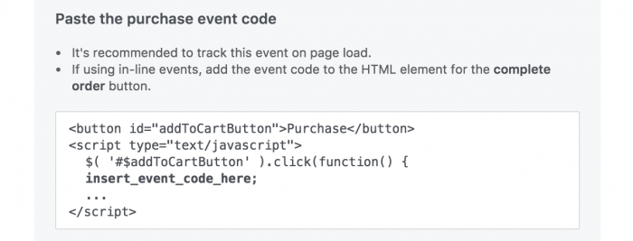 Facebook Pixel Events