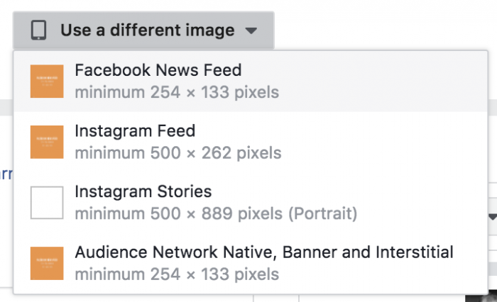 Facebook Ads Customize Creative Assets by Placement