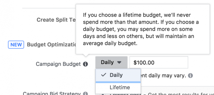 Facebook Campaign Budget Optimization