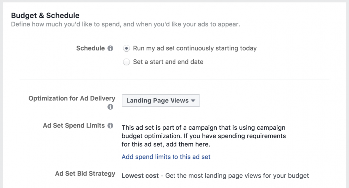 Facebook Campaign Budget Optimization