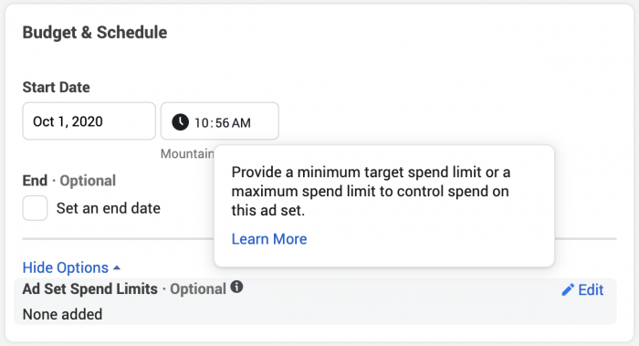 Facebook Campaign Budget Optimization