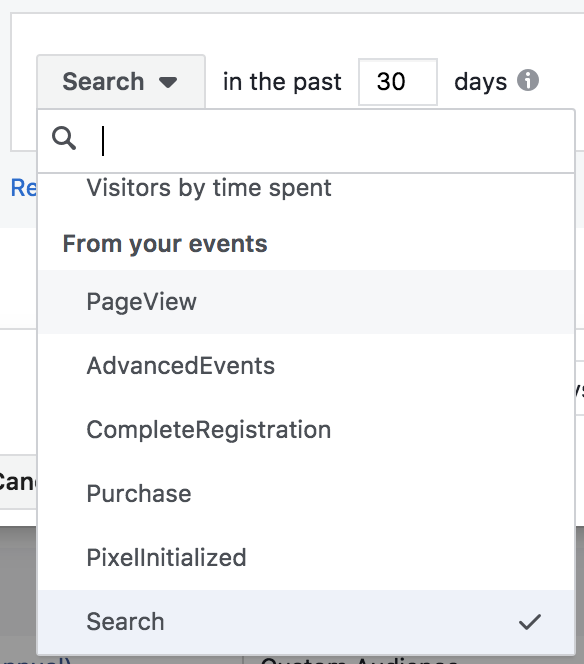Facebook Website Custom Audiences