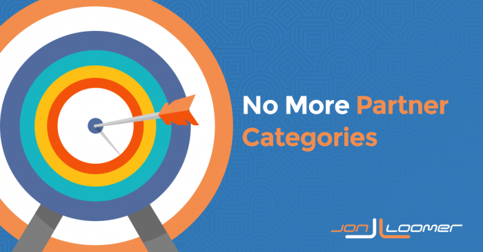 No More Partner Categories