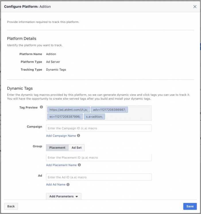 Facebook Attribution Tool