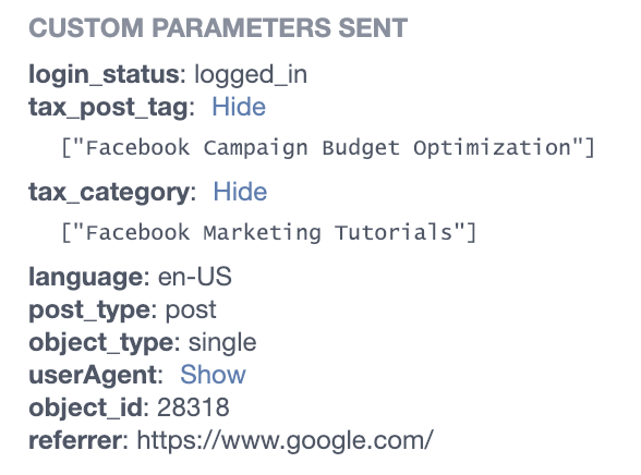 Facebook Pixel Helper