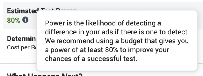 Facebook Ad Set Split Test