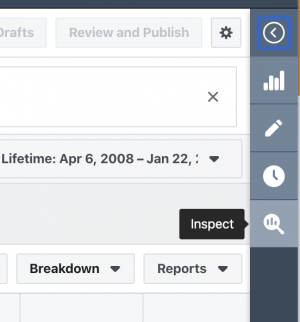 Facebook Ads Inspect Tool