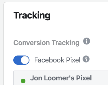 Facebook Ads Tracking Pixel