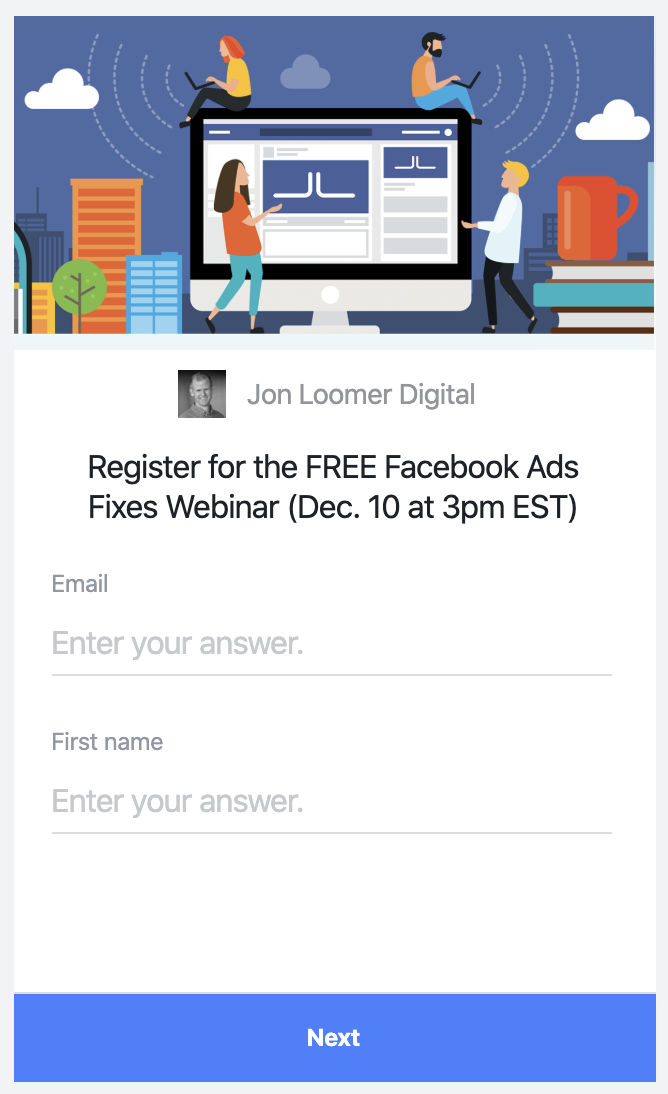 Facebook Lead Ads