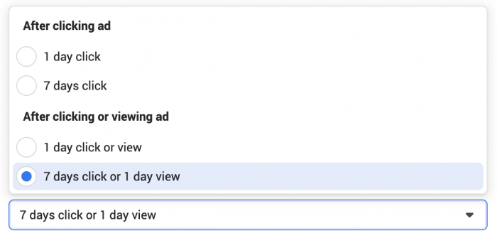 Facebook Ads Conversion Window