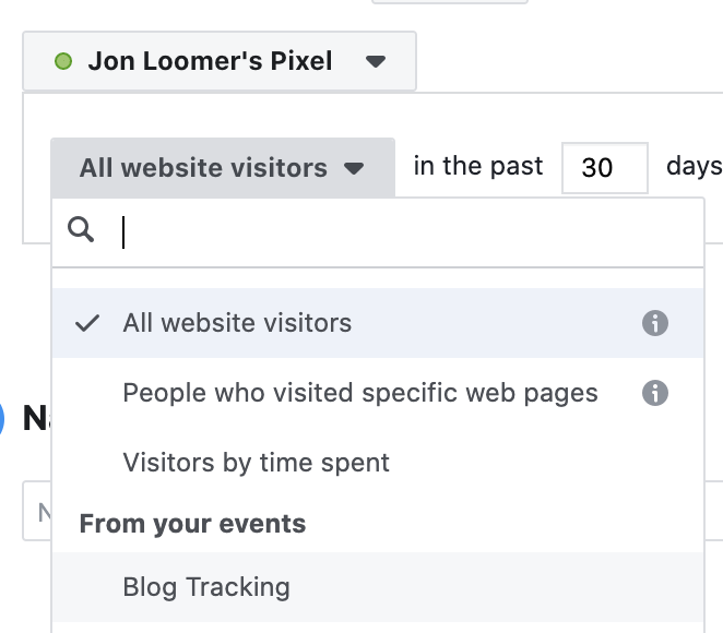 Facebook Website Custom Audiences