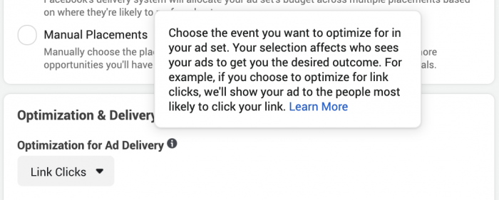 Facebook Ad Optimization
