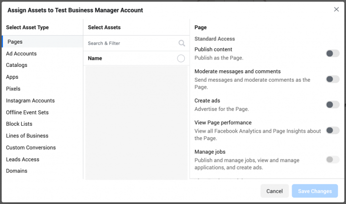 Facebook Business Manager Users