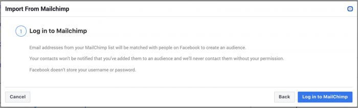 Facebook Custom Audience Data Email