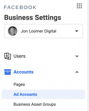 Business Manager Ad Accounts