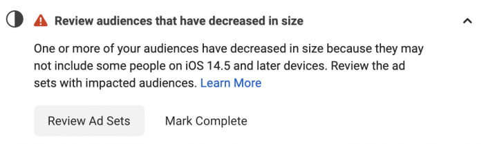 Facebook Audiences Shrinking