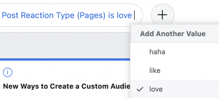 Facebook Analytics Filter