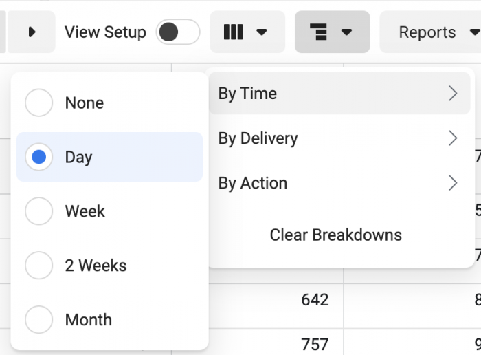 Facebook Breakdown Time Day