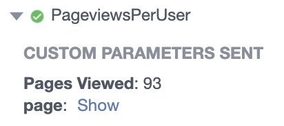 Facebook Page Views Per User