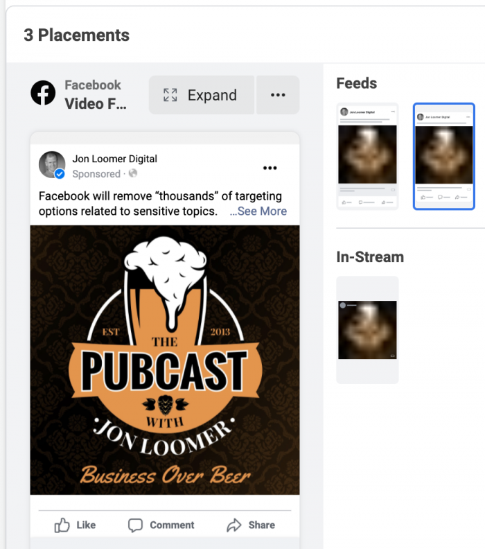 Promote a Facebook Podcast