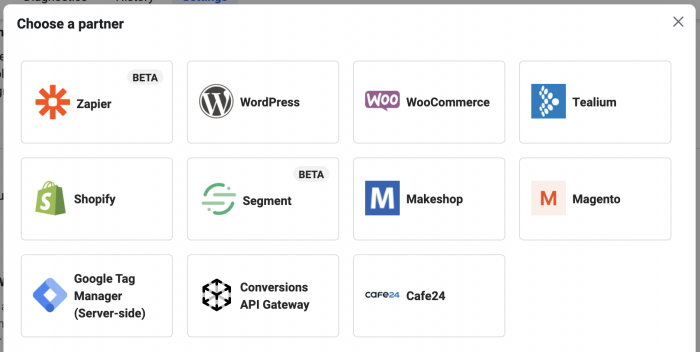 Facebook Conversion API Partners