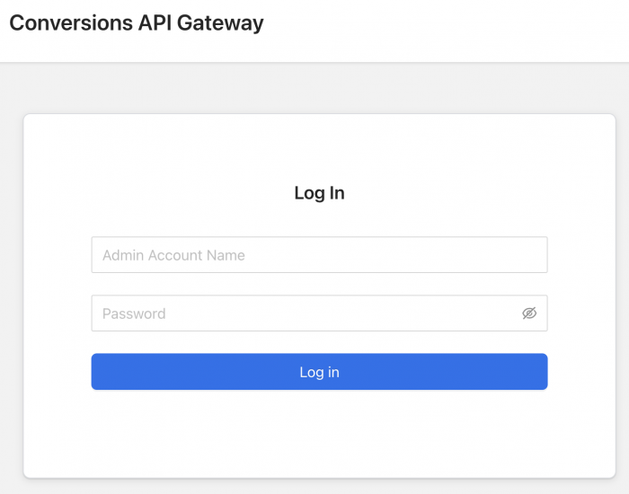 Conversions API Gateway