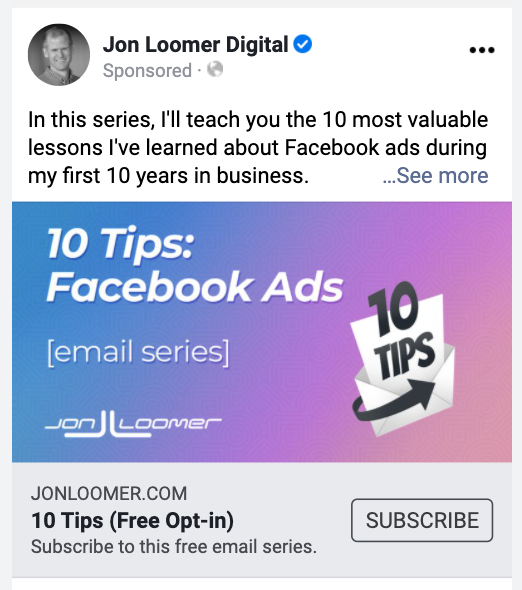 Facebook Ad URL Parameters