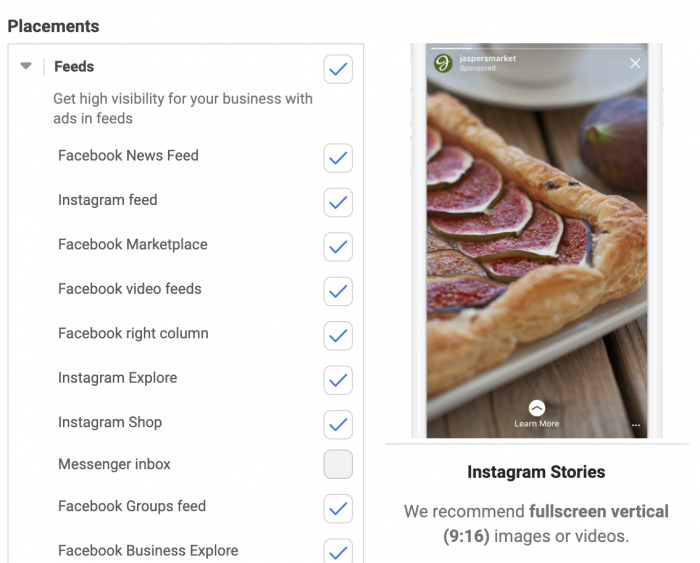 Manual Facebook Ad Placements
