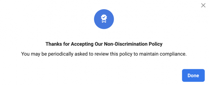 Non-Discrimination Review