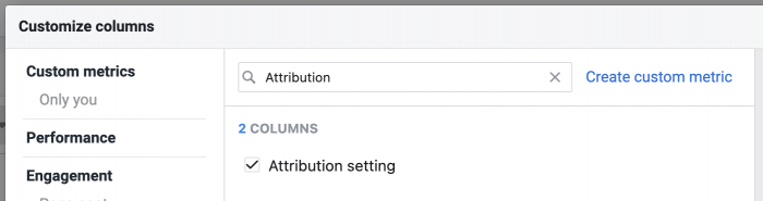 Attribution Column