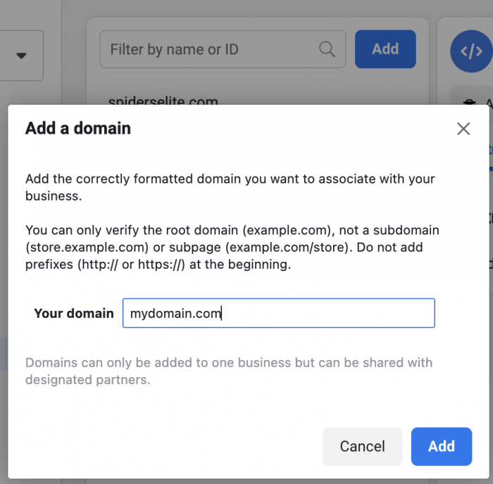 Domain Verification