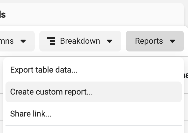Custom Ad Reports