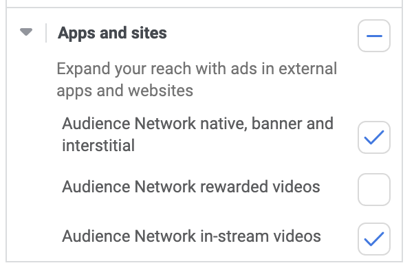 Audience Network Rewarded Video