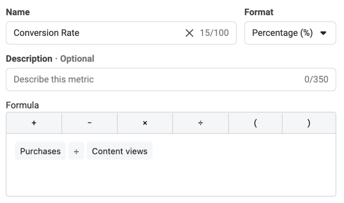 Custom Metrics