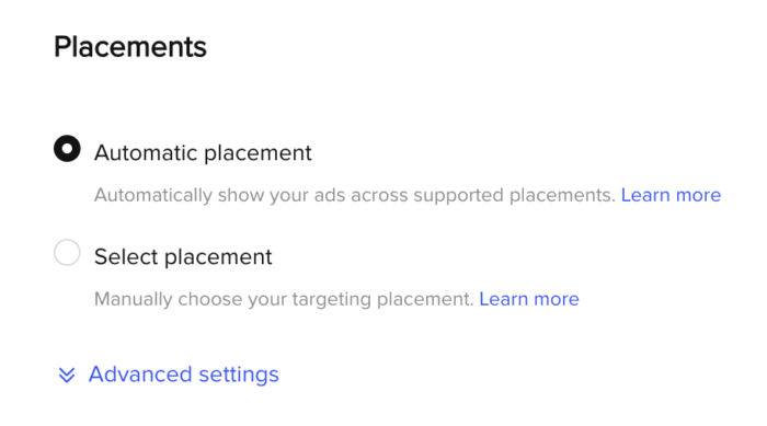 TikTok Ads Placements